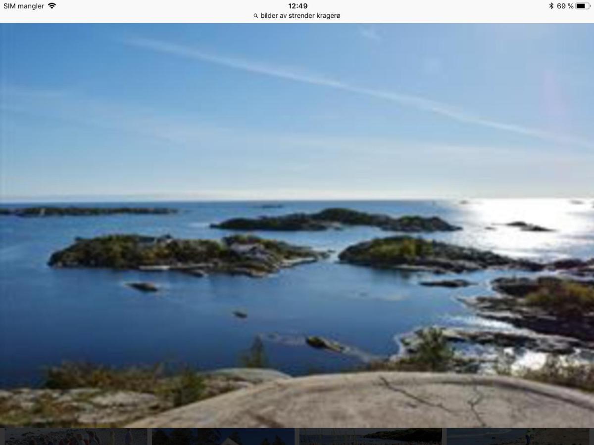 Kragero Hytte Havsutsikt Extérieur photo